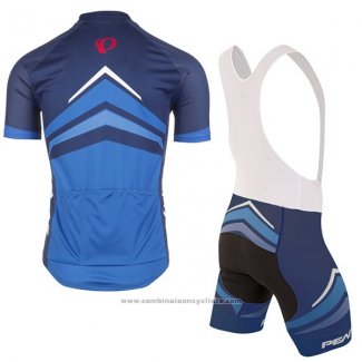 2017 Maillot Cyclisme Pearl Izumi Bleu 1 Manches Courtes et Cuissard